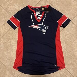 NFL Patriots Fanatics #11 Julian Edelman Lace-Up Jersey NWT Women's Size Small